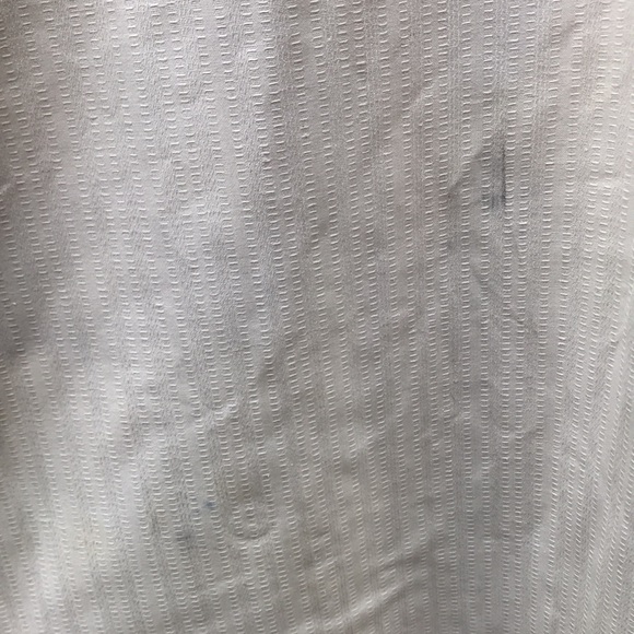 Joseph & Feiss Button Up Shirt Mens Sz M Cream Short Sleeve 100% Silk w/ Pocket - Picture 6 of 6